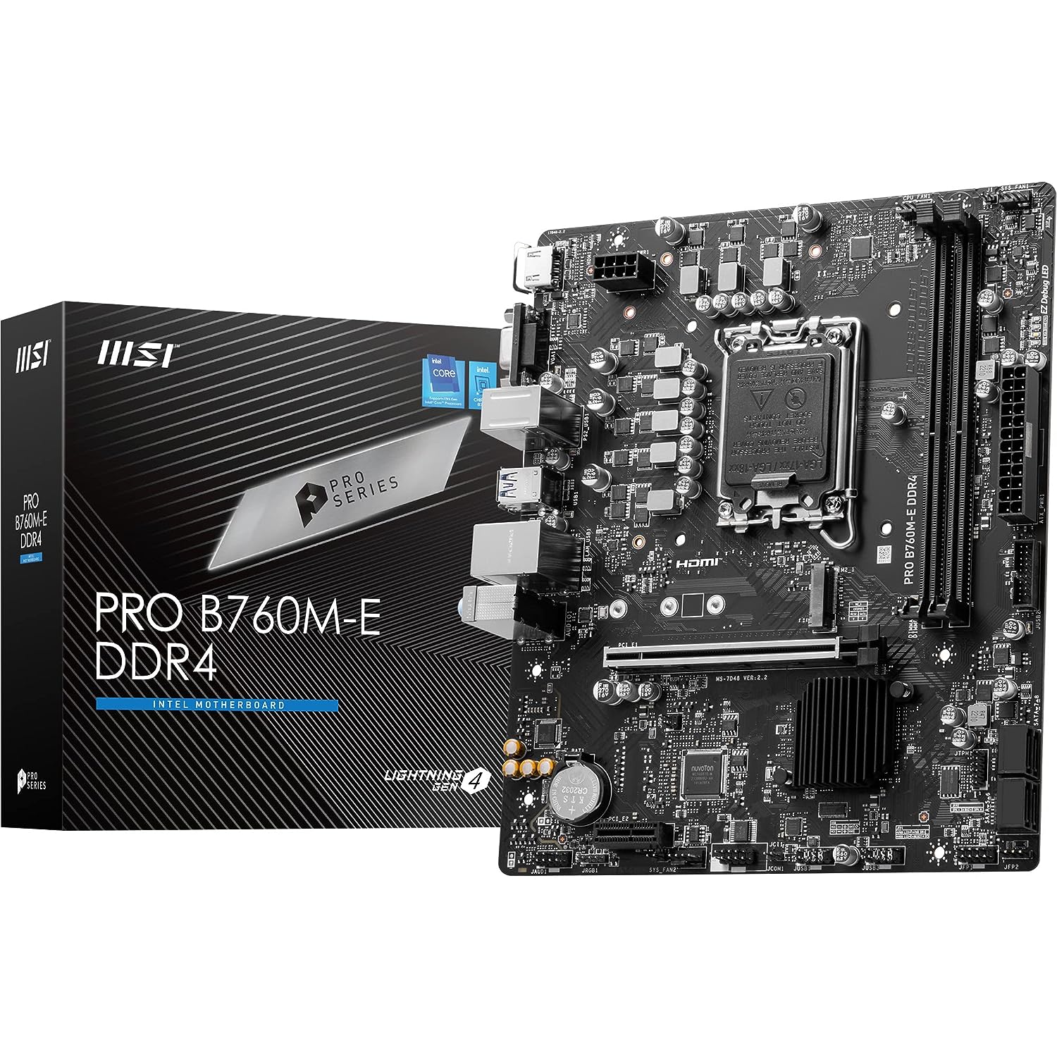 MSI Motherboard PRO B760M-E DDR4 MSI Motherboard PRO B760M-E DDR4